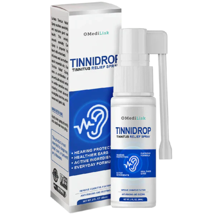 Tinnidrop Spray Limpiador de Oído.