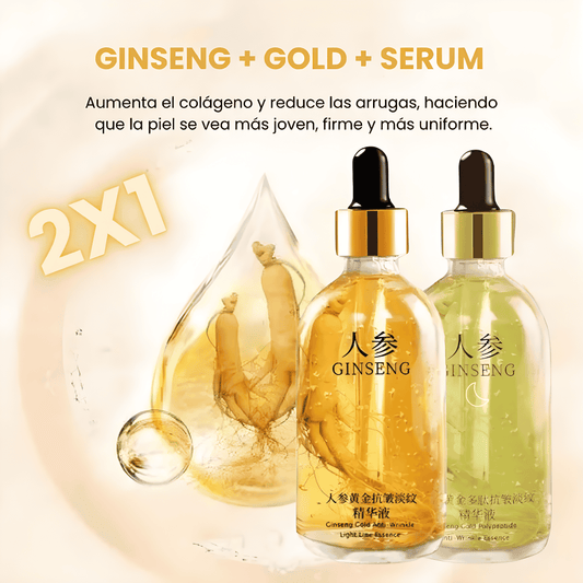 Promoción Cierre de Tienda: 2x1 Sérum Ginseng Antiarrugas ORIGINAL + Envío GRATIS-